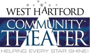 Il logo dell'associazione statunitense West Hartford Community Theater.