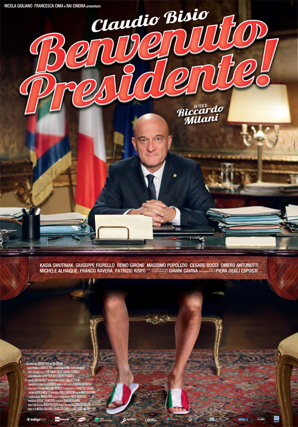 Il film "benvenuto presidente" con Claudio Bisio dal 5 aprile al cinema Oscar Niemeyer.